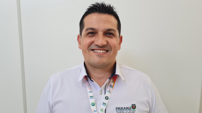Foto do Chefe do NRE de Ivaiporã
